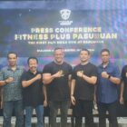 Teks foto : Kompak, Lounching persmian Fitness Plus Pasuruan jln Gajah Mada, Kota Pasuruan.
